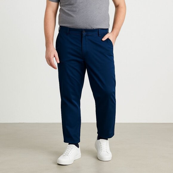 Orvis Mens Classic Lightweight 5 Pocket Trek Pant Navy Blue Size 38x29 - Picture 1 of 14